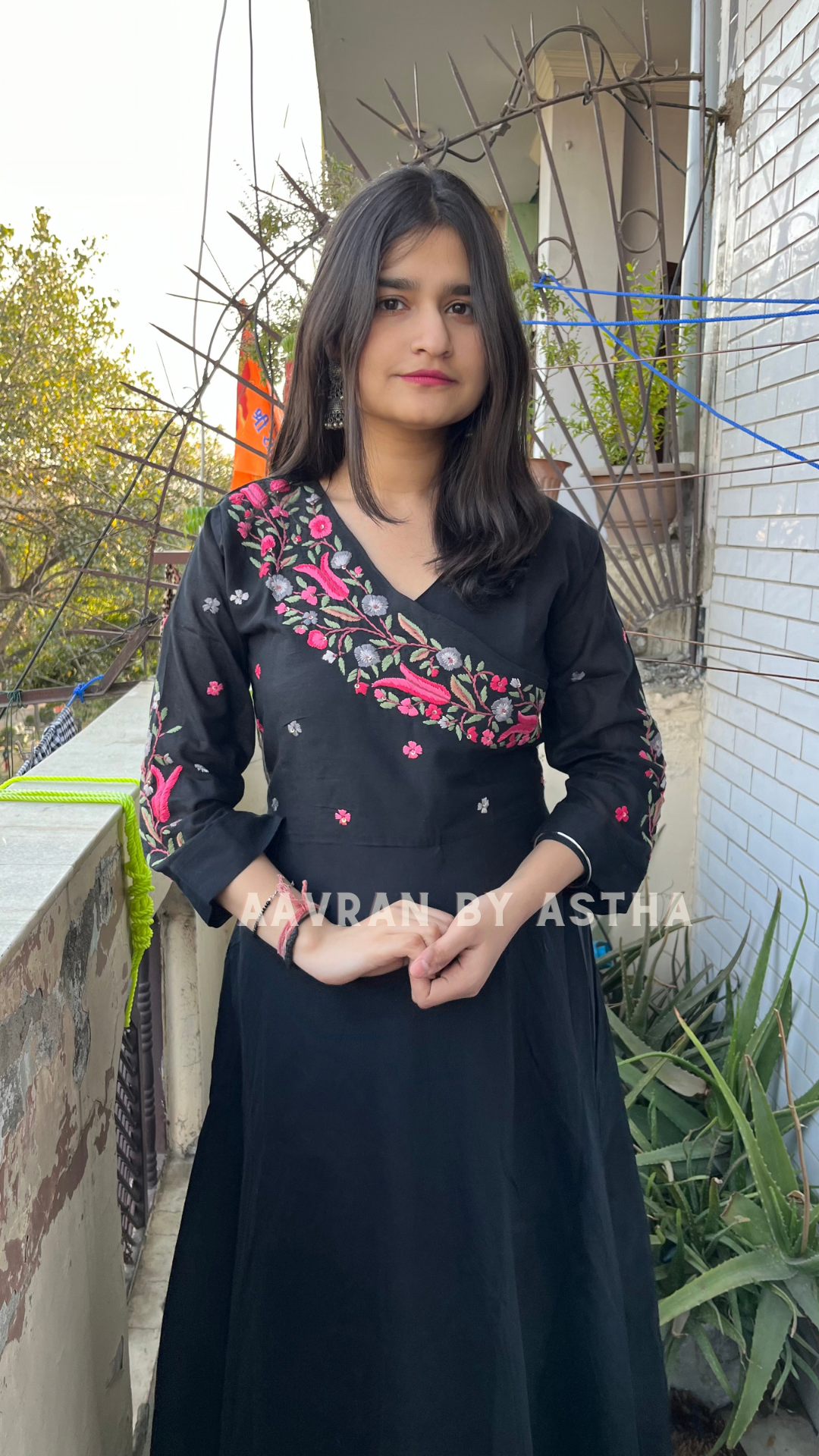 Sugandh, a very pretty gown