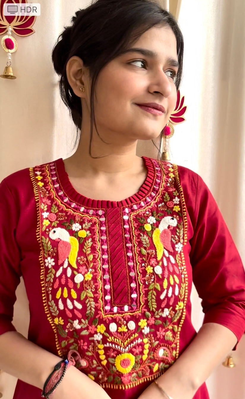 Fusion of Mirror and Thread