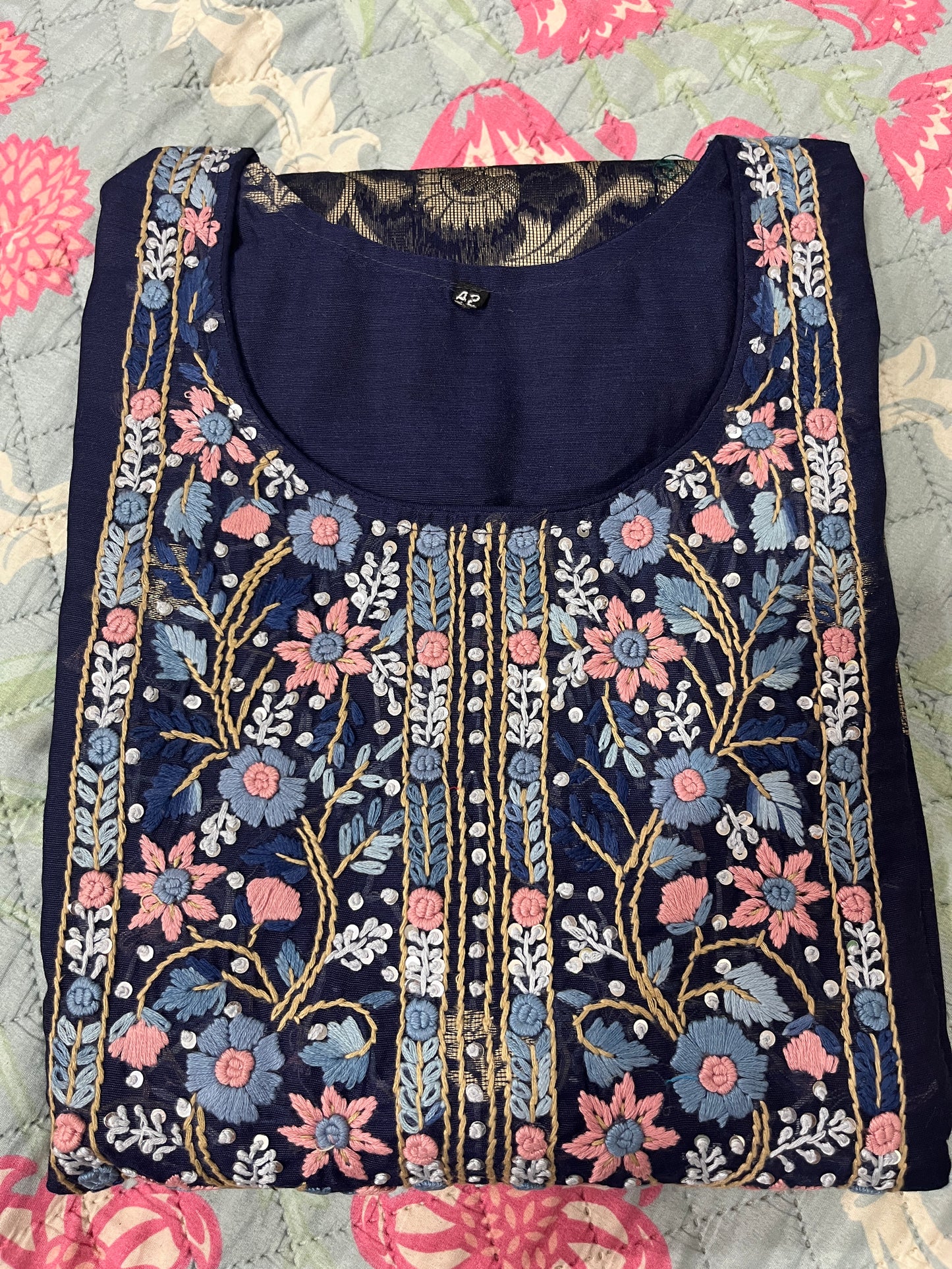 Niharika 3 piece suit set.