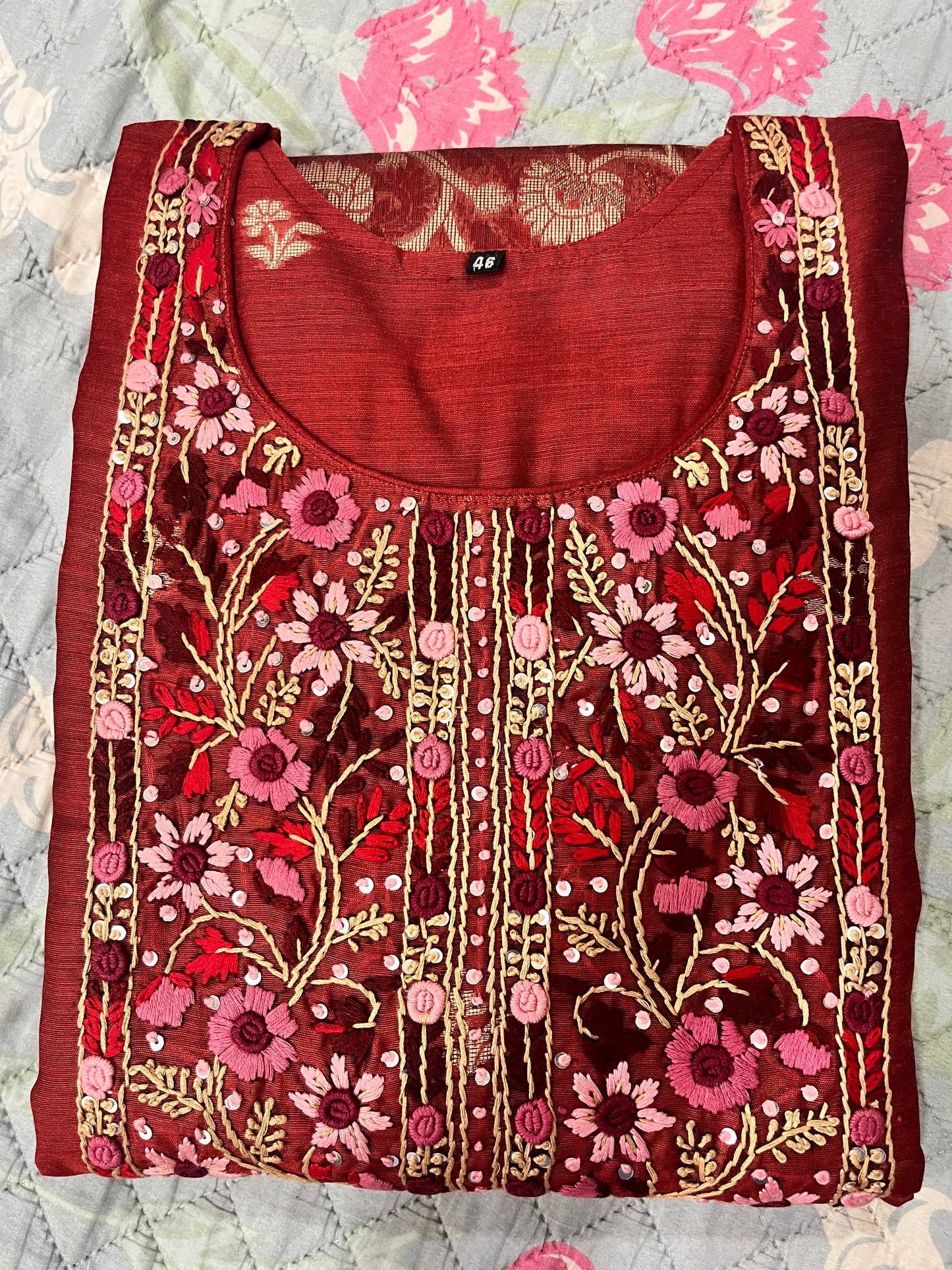 Niharika 3 piece suit set.