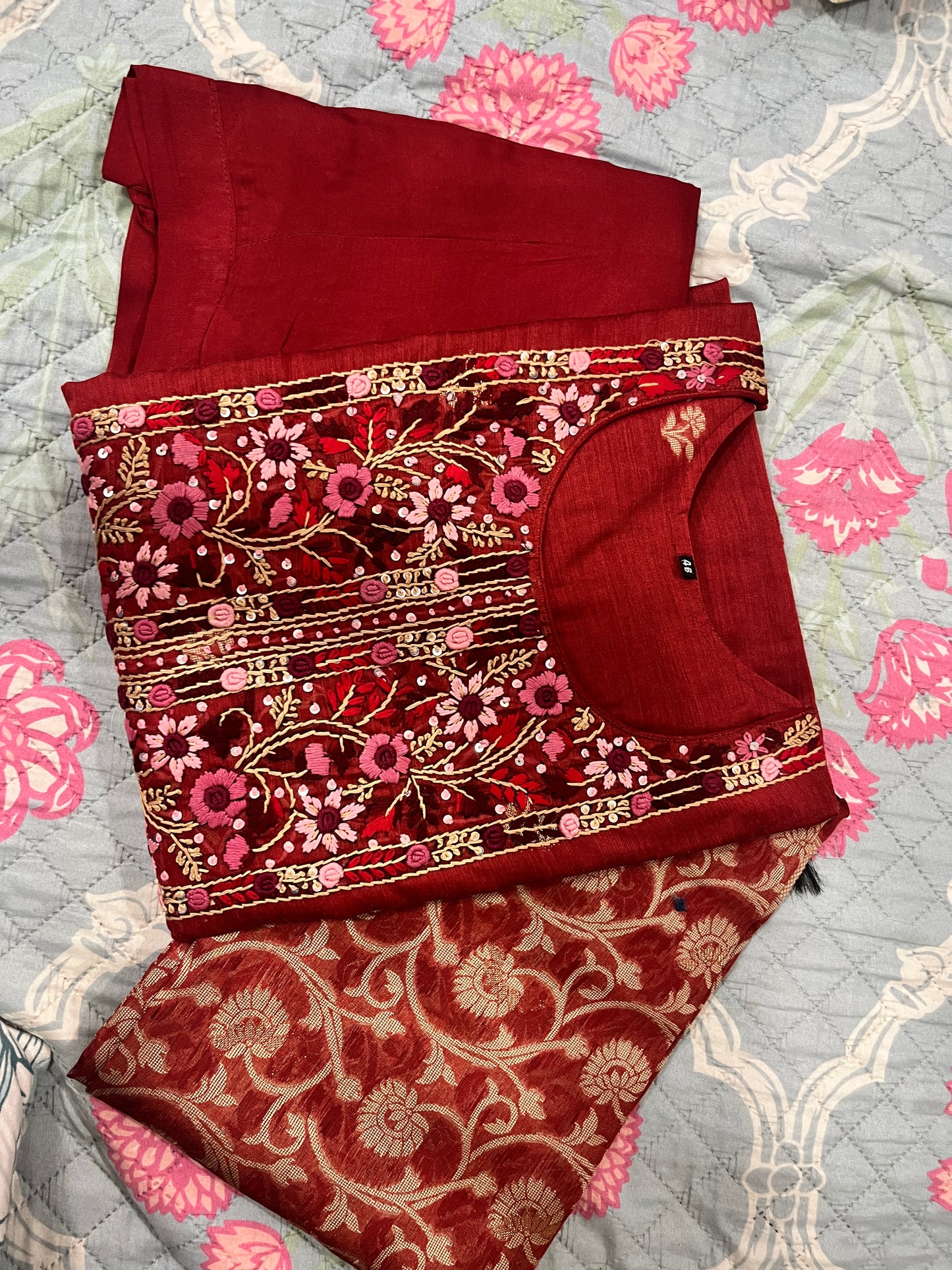 Niharika 3 piece suit set.