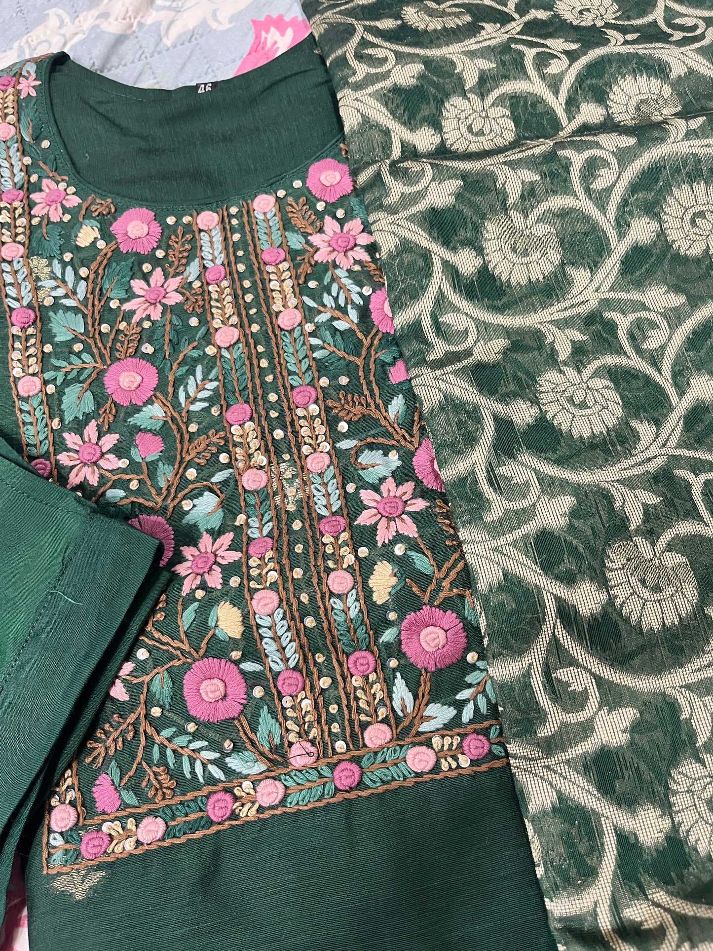 Niharika 3 piece suit set.