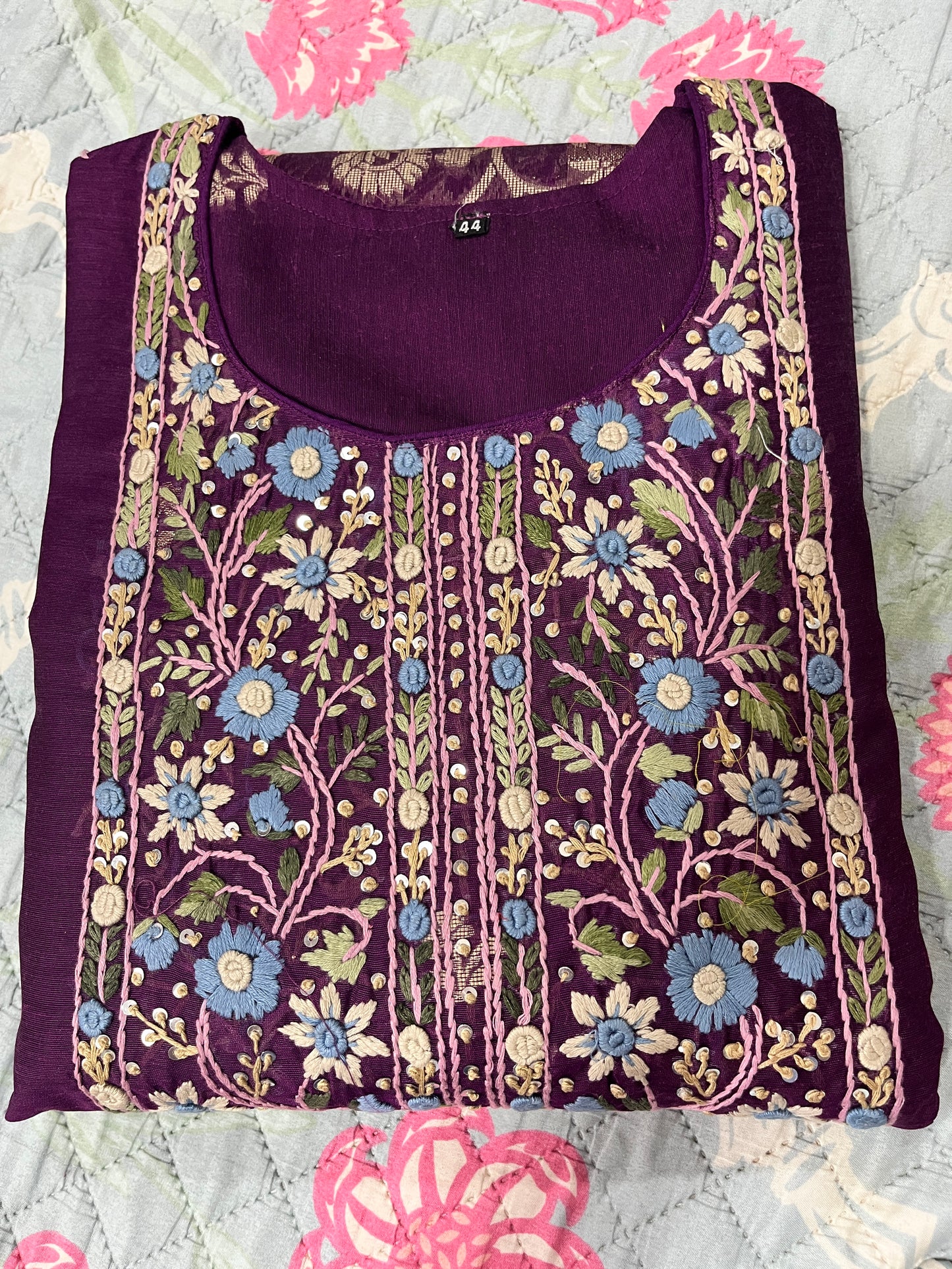 Niharika 3 piece suit set.