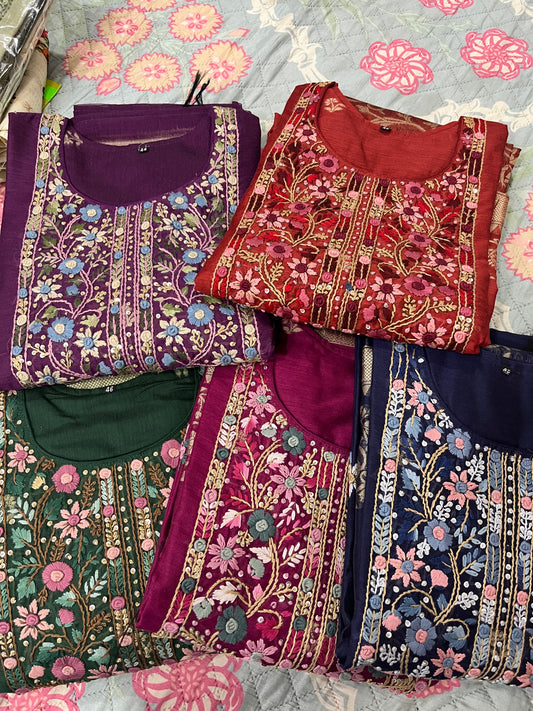 Niharika 3 piece suit set.