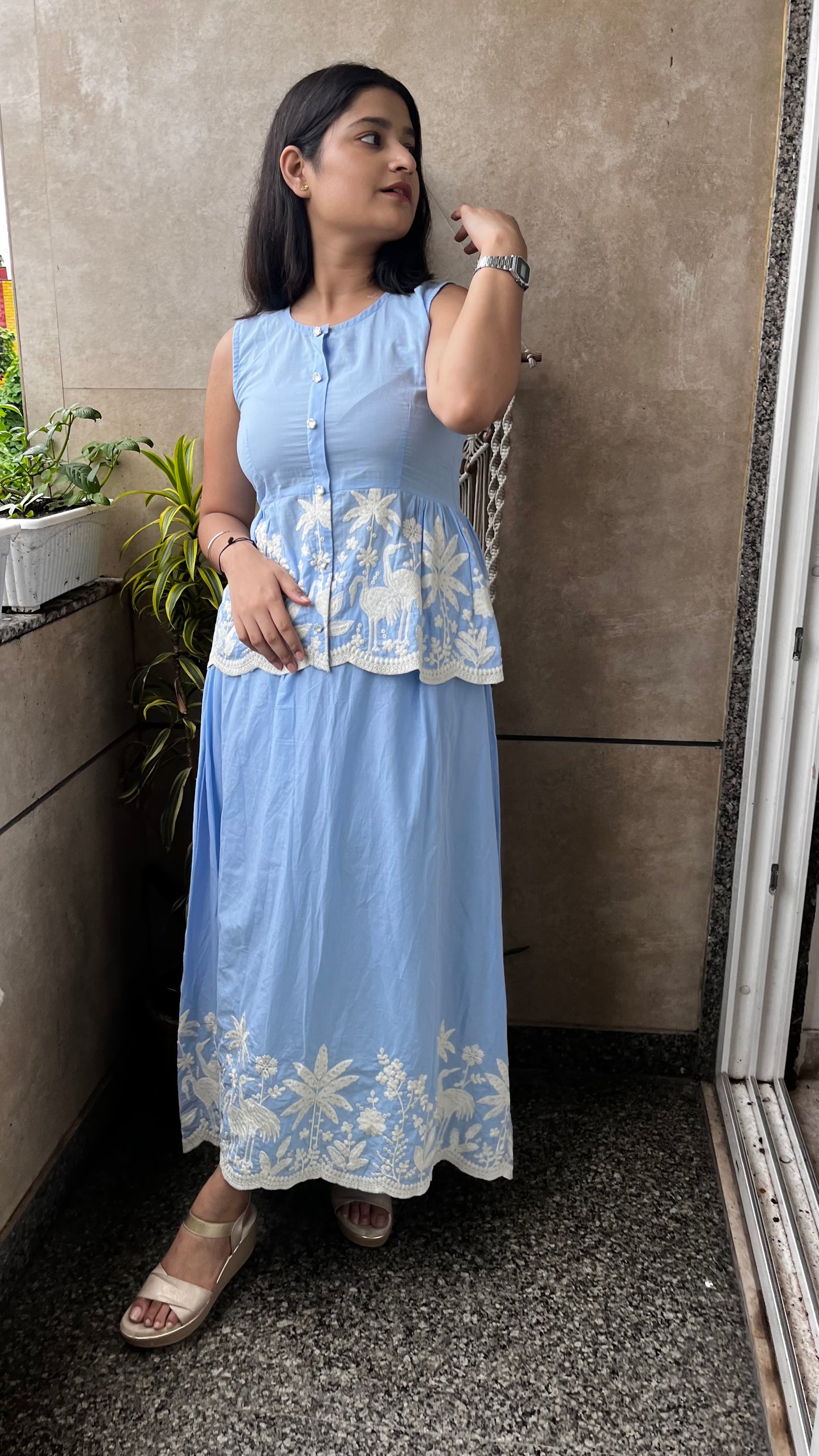 Neelakshi Skirt top set