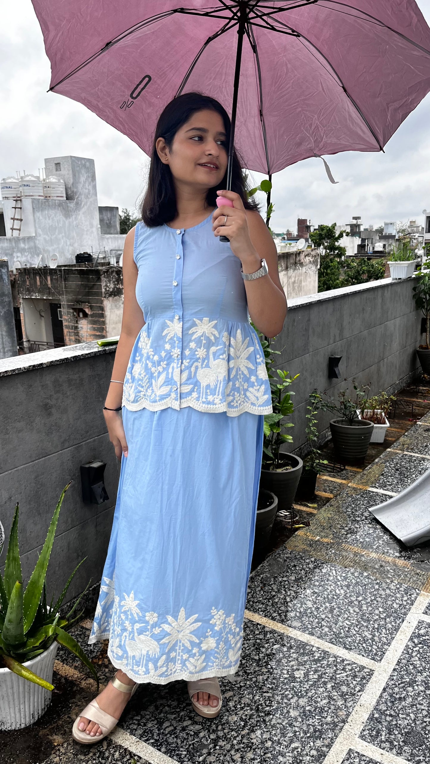Neelakshi Skirt top set