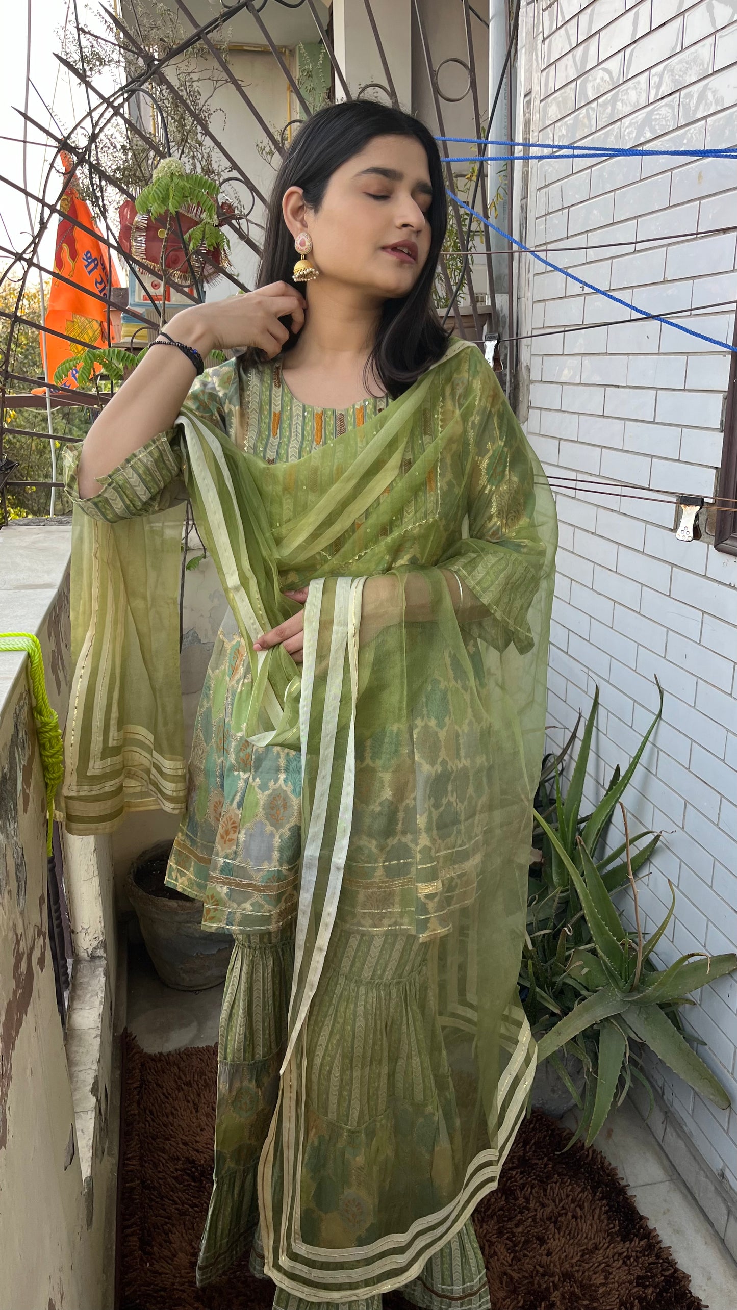 Anu 3 piece sharara set
