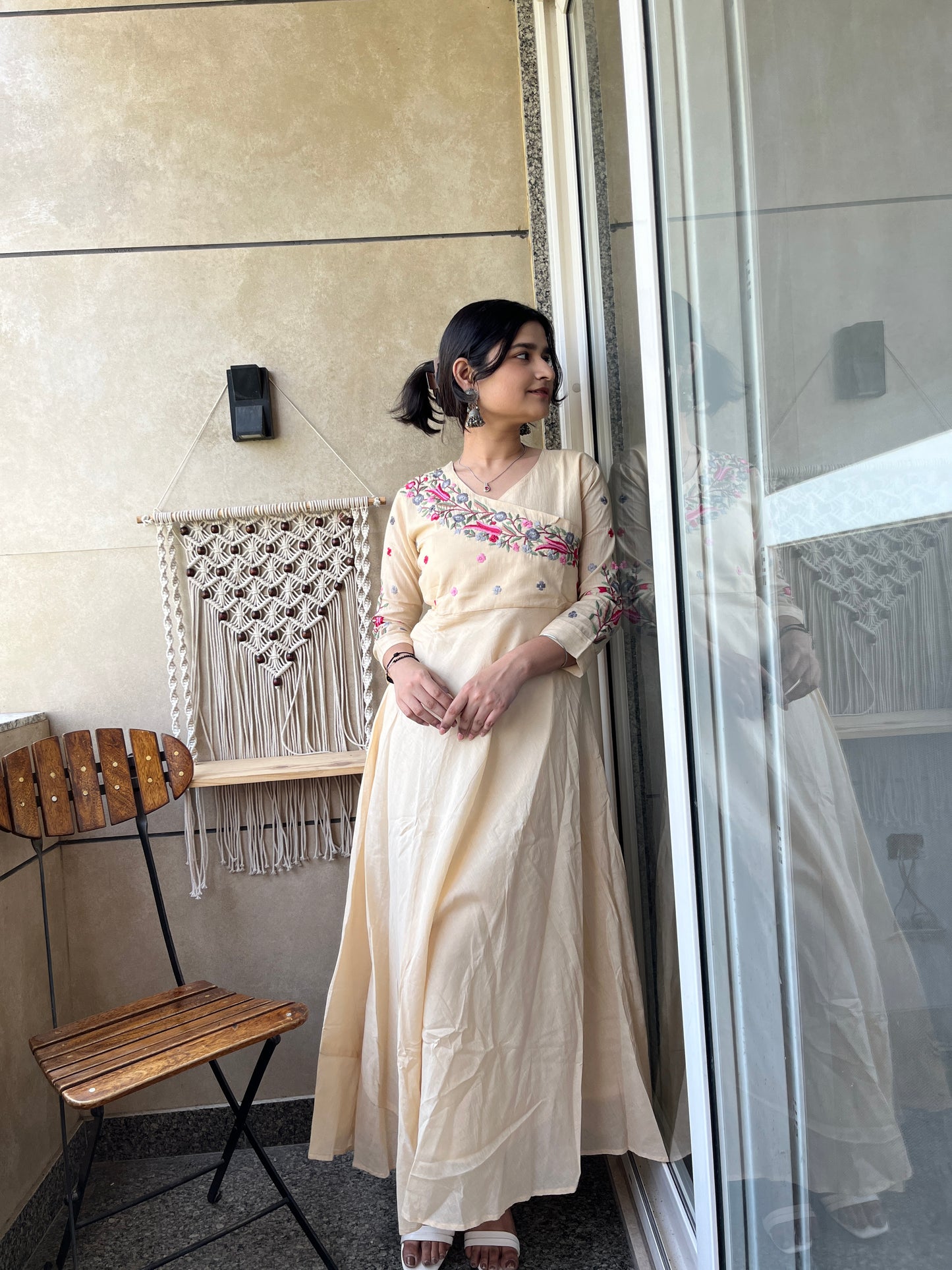 Sugandh, a very pretty gown