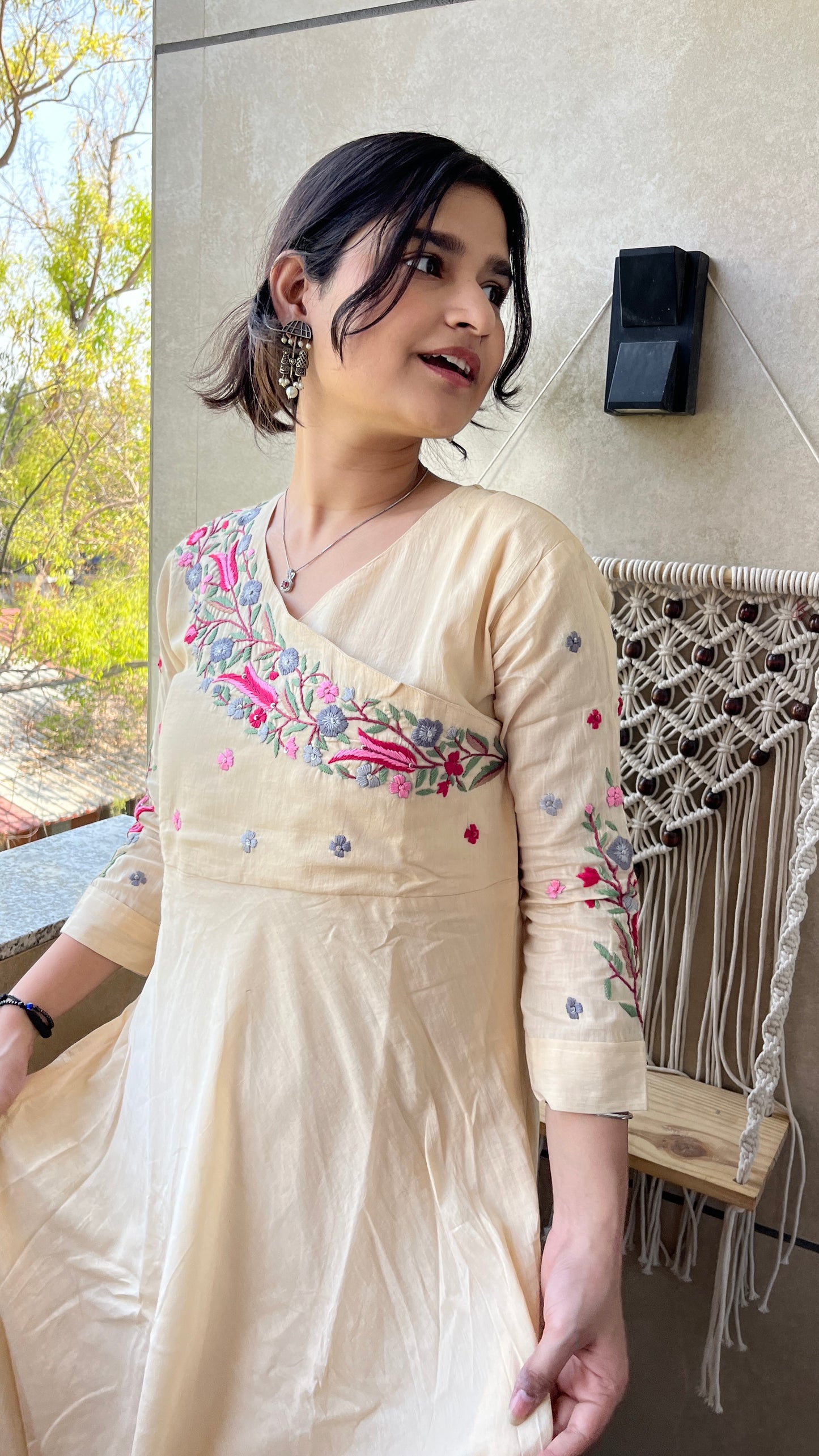 Sugandh, a very pretty gown