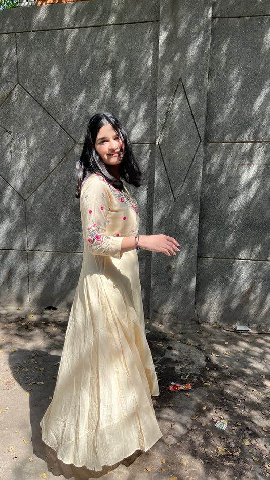 Sugandh, a very pretty gown